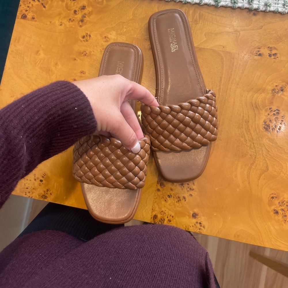 Michael Kors Slide Sandals Nordstrom - Picture 6 of 7